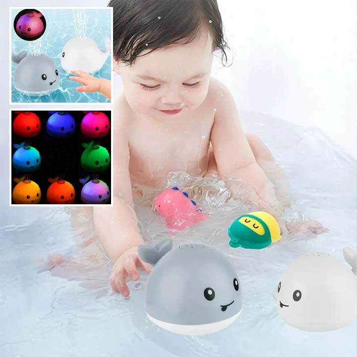 Jouets de Bain pour Bébé Lumineux avec Musique