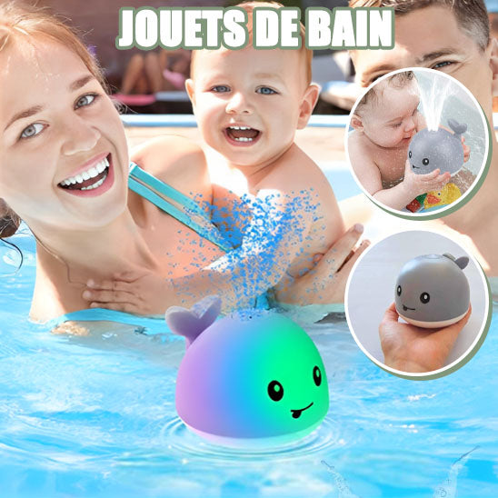 Jouets de Bain pour Bébé Lumineux avec Musique